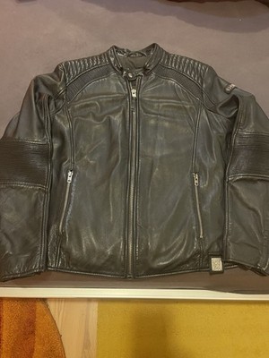 Herrenlederjacke Tigha Xxl