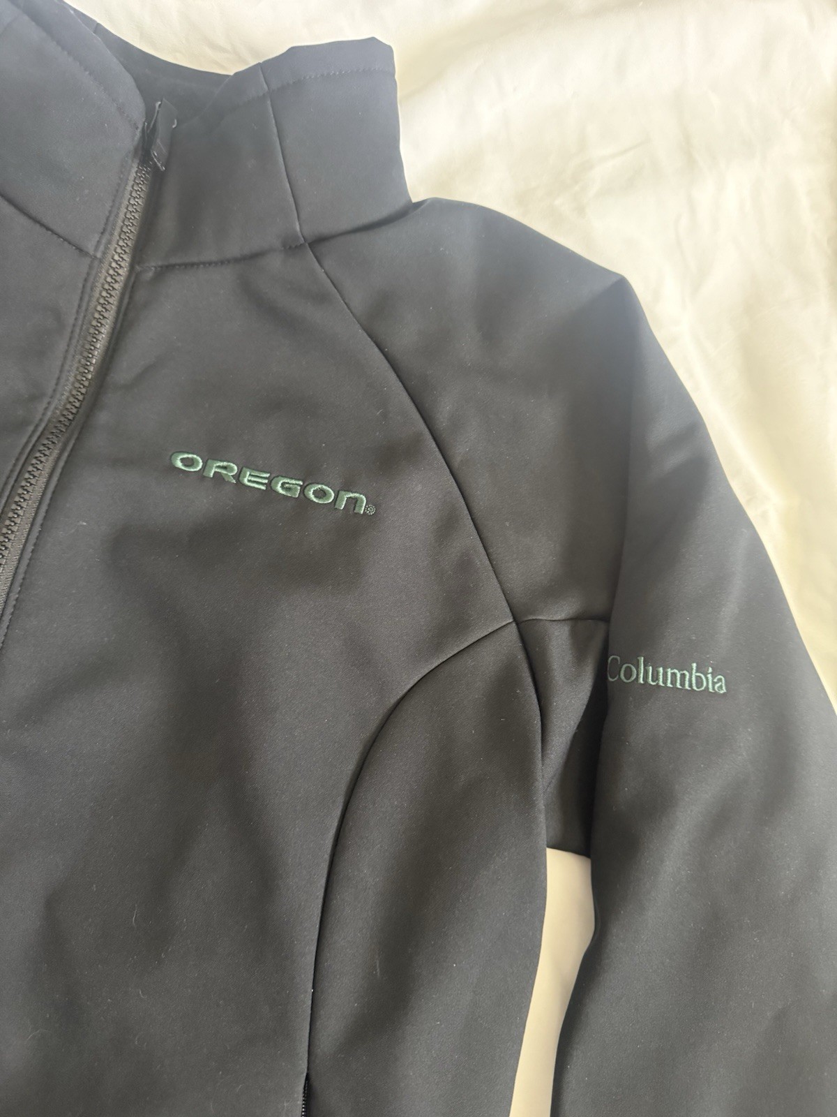 Columbia Oregon Ducks Softshell Jacket Women's L … - image 3