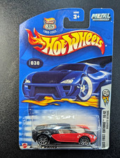 Hot Wheels 2003 First Editions Bugatti Veyron Diecast 1:64 Red/Black Unopened
