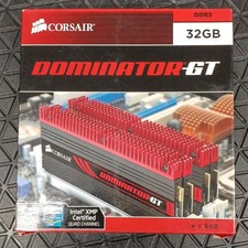 CORSAIR CMT32GX3M4X1866C9 DDR3 32GB Desktop Memory
