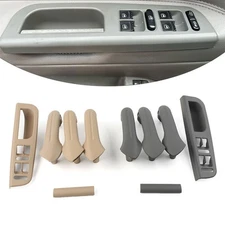 Inner Door Grab Handle Switch Bezel Kit For VW Golf Passat Jetta Bora