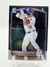 2025 Bowman - Chrome Prospects Eduardo Quintero #BCP-115 (RC)