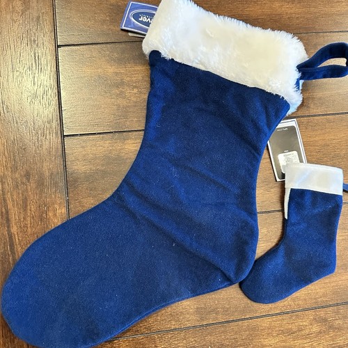 Dallas Cowboys Christmas Stockings Dad & Me Matching Set Seasonal Holiday Decor - Picture 5 of 5