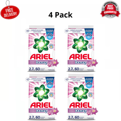 4Pk Ariel Laundry Detergent Powder With a Touch of Downy Freshness 2.7kg 60Loads