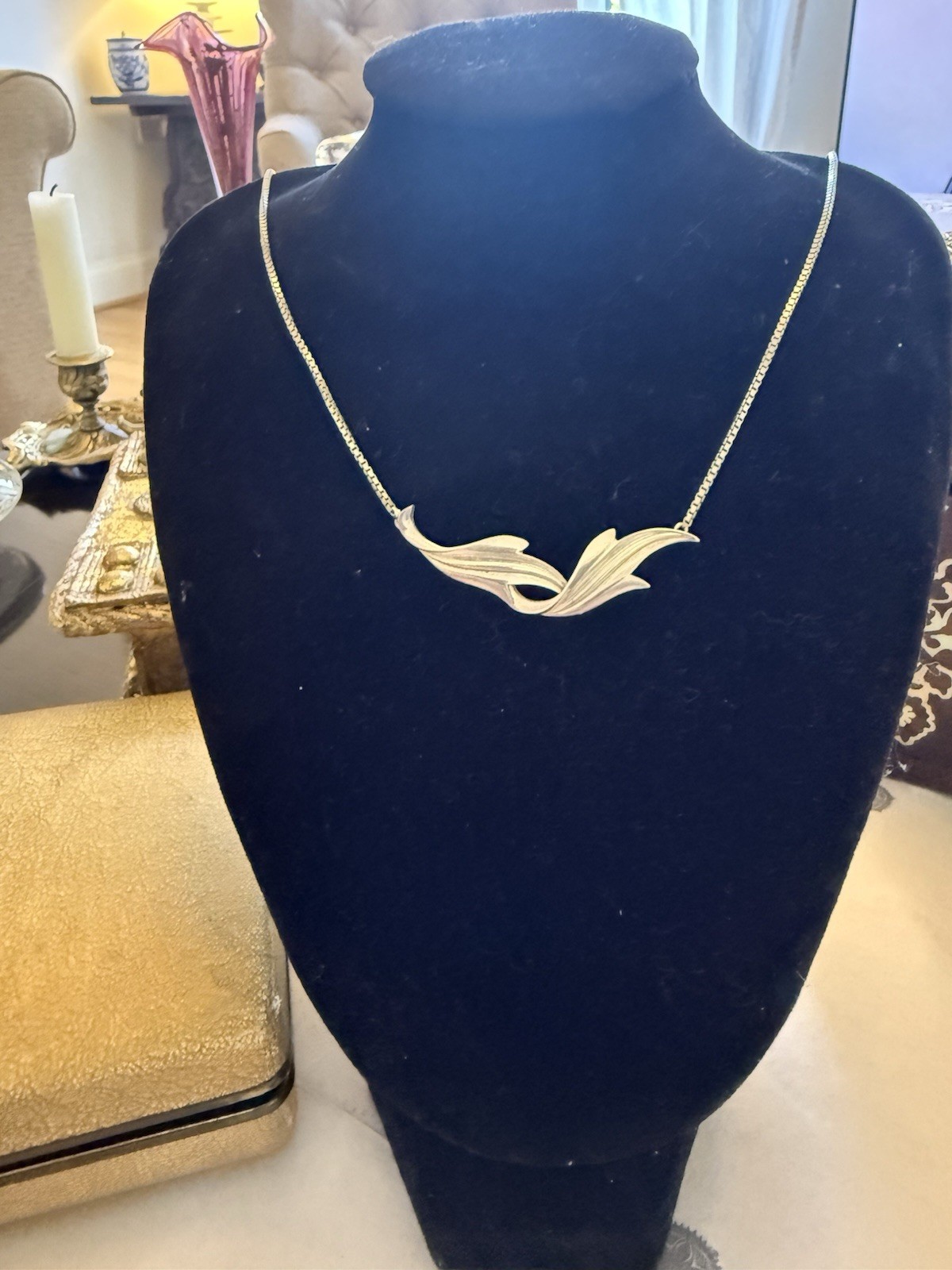 Superb Vintage Modernist Solid Silver Andreas Dau… - image 1