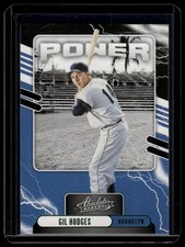 2021 Panini Absolute #PO-4 Gil Hodges Power Retail