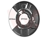 VAN Wezel Spritzblech Bremsscheibe Hinten Rechts FüR BMW 3Er Touring 0657374