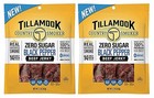 Tillamook Zero Sugar Black Pepper Beef Jerky 2 Pack