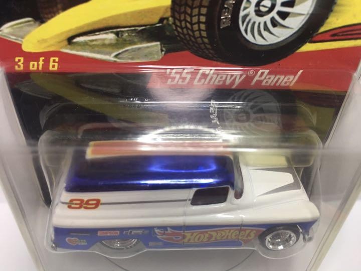 「2007 RLC REAL RIDERS '55 CHEVY PANEL Hot Wheels RLC Real Riders '55 Chevy Panel 369/11000 Blue