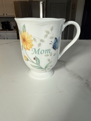Lenox China American by Design BUTTERFLY MEADOW Mug MOM