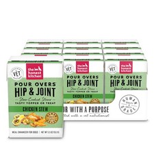 Vet Crafted Dog Food Topper 12 Pack Hip Joint Support Omega Rich Made In Usa