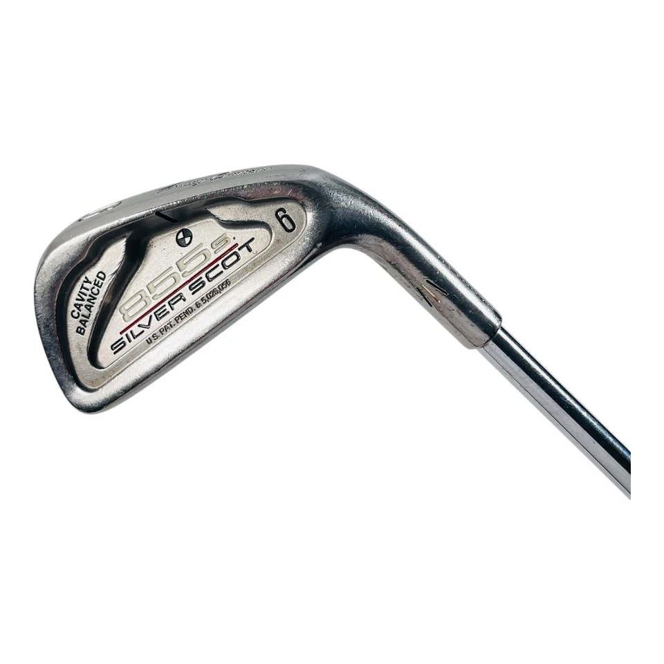 Tommy Armour 855s Silver Scot 6 Iron Tour Step II eje de acero rígido flexible 37,5" R Foto 3 de 4