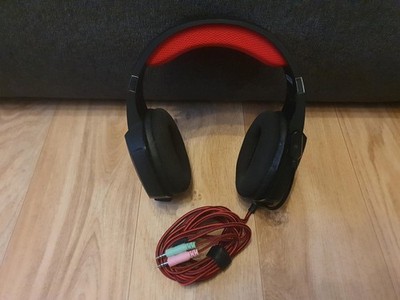 Trust GXT 322 Carus Gaming Headset, rot/schwarz, guter Zustand