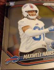 2025 Panini Prizm Maxwell Hairston Buffalo Bills Rookie Football Card