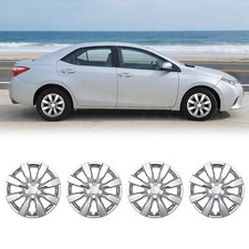 For 2009-2019 Toyota Corolla 09-14 Matrix 16in Chrome Wheel Cover Full Hub Caps