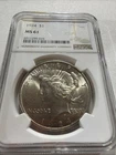 1924 Peace Silver Dollar MS 61 NGC Graded