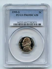 1999-S Jefferson Nickel Proof — photo from another recent sale