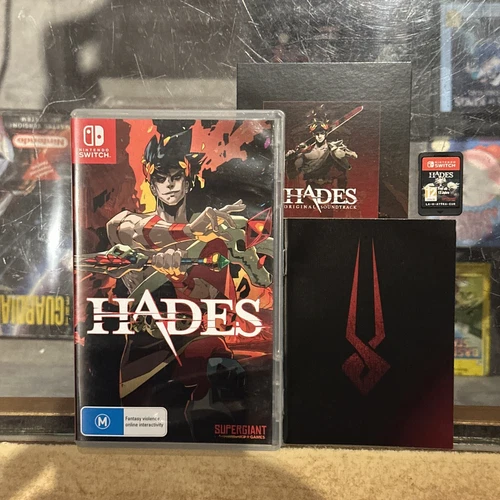 Hades • Nintendo Switch Game + Manual (2021) AUS PAL • Complete CIB