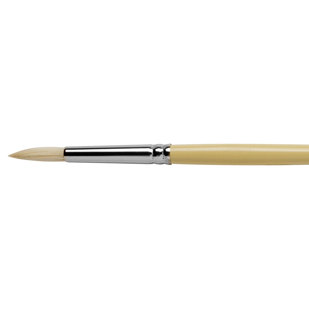 Pro Arte : B Hog : Hog Bristle : Series B : Round : Size 4