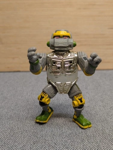 Vintage TMNT Chrome Dome Action Figure 1989 Playmates Mirage Studios