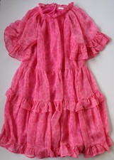 NEXT Girls pretty pink party dress. Age 8 years. New condition no label