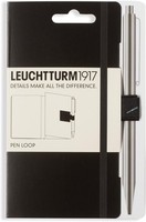 304637 Pen Loop Stiftschlaufe, Selbstklebend, Schwarz