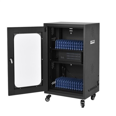 Charging Cart Mobile Open Charging Cart 30 Devices for Laptop and Tablet