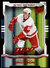 2014-15 Upper Deck MVP TEAL DIE CUT 3 Jonathan Ericsson Detroit Red Wings #139
