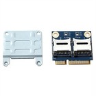Mini pci-e auf 2 TF Adapterkarte USB 2.0 basierte PCI Express Half-Mini Karte