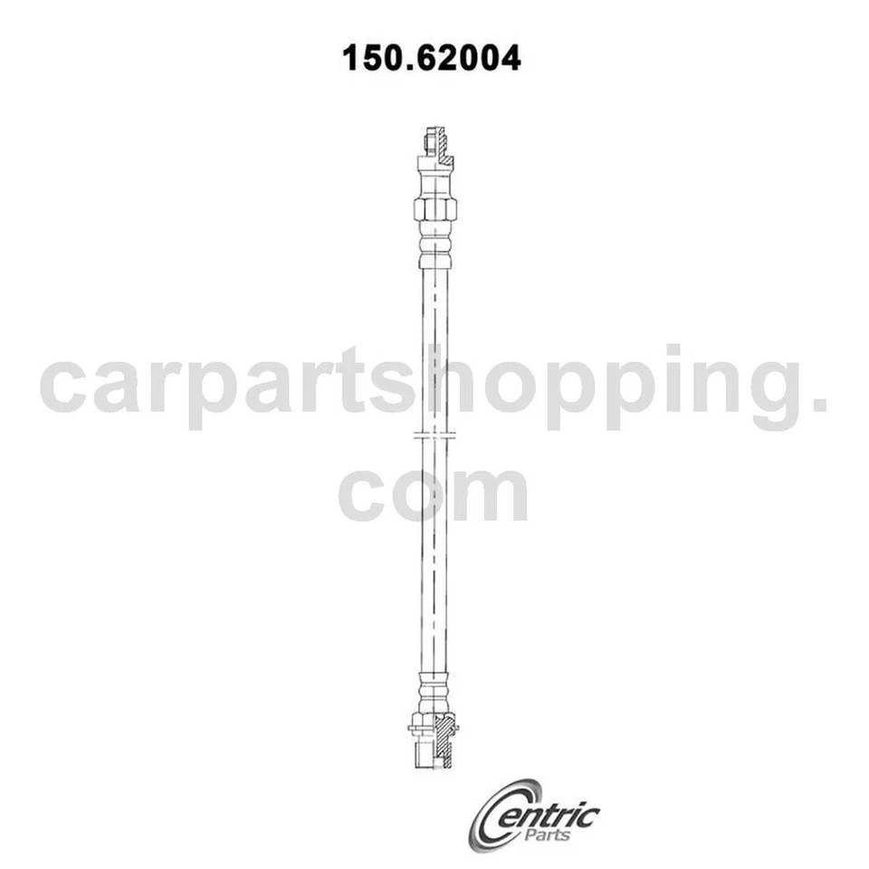 4 тормозных гидравлических шланга передний тормозной трос задний тормозной трос для Cadillac Calais - Изображение 4 из 4