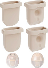 4Pcs Replacement Diaphragm for Eufy Wearable Breast Pump E10/E20/S1/S1 Pro