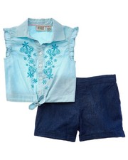 Scotch  Soda 2Pc Top  Denim Short Set 5
