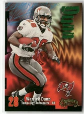 1998 SKYBOX THUNDER #210 WARRICK DUNN TAMPA BAY BUCCANEERS