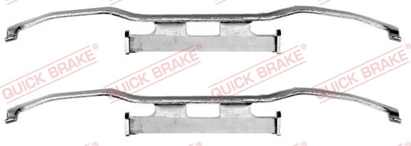 Quick Brake 109-1213 ZubehöRsatz, Scheibenbremsbelag FüR MERCEDES-BENZ, VW-image