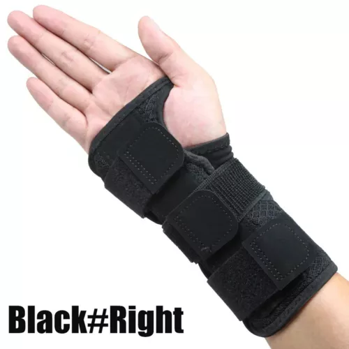 Handgelenk Handbandage Unterstützung Karpaltunnel Verstauchung Arthritis Fitnessstudio Schiene rechts/links - Bild 19 von 20
