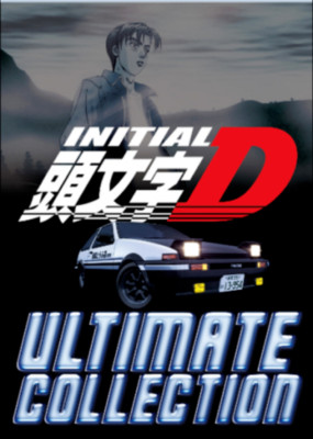 DVD Initial D Ultimate Collection English Dubbed & Japanese Audio