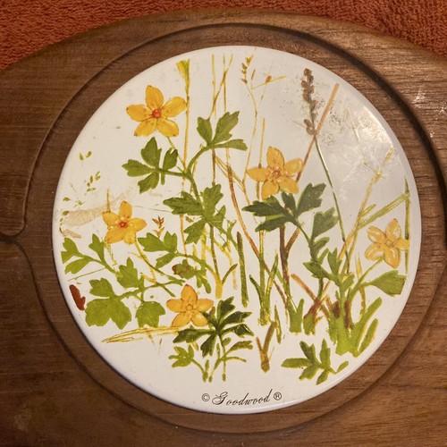 Bandeja de charcutería ovalada Corning Wild Flowers Goodwood Cheese Domo - Imagen 2 de 9
