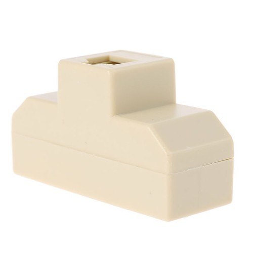 Adapter rozdzielacza linii telefonicznej 1 do 4, wtyczka RJ11 6P4C na 4-drożne gniazdo 6P4C - Zdjęcie 3 z 8