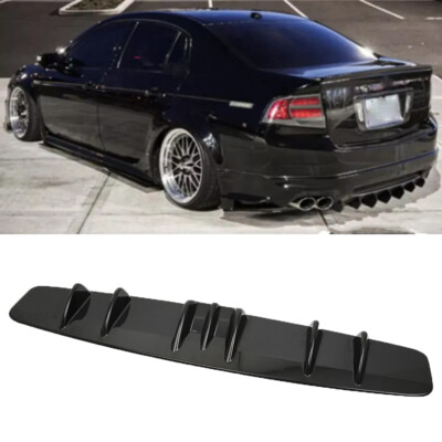 Car Rear Diffuser Bumper Lip Splitter Accessories For Acura TL ILX TSX ...
