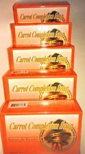 Carrot Complexion Soap 3 Packs  Natural Cleansing Bars
