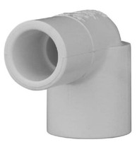 2 in. PVC Schedule 40 90-Degree Spigot x S Street Elbow Fitting