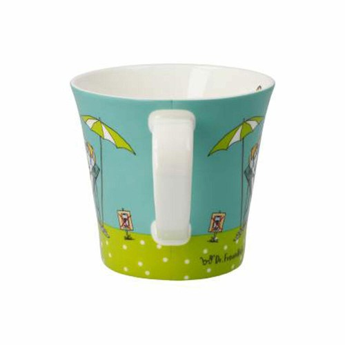 Goebel Coffee-/Tea Mug Freundlieb Ruhe Bitte! Coffee Mug Cup Fine Bone China - Picture 2 of 6