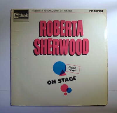 Roberta Sherwood - On Stage Stateside UK 12'' LP Mono SL 10039 Harmon
