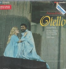 New and Sealed -- Verdi OTELLO LaserDisc Arena di Verona, Pioneer Artists, 1982
