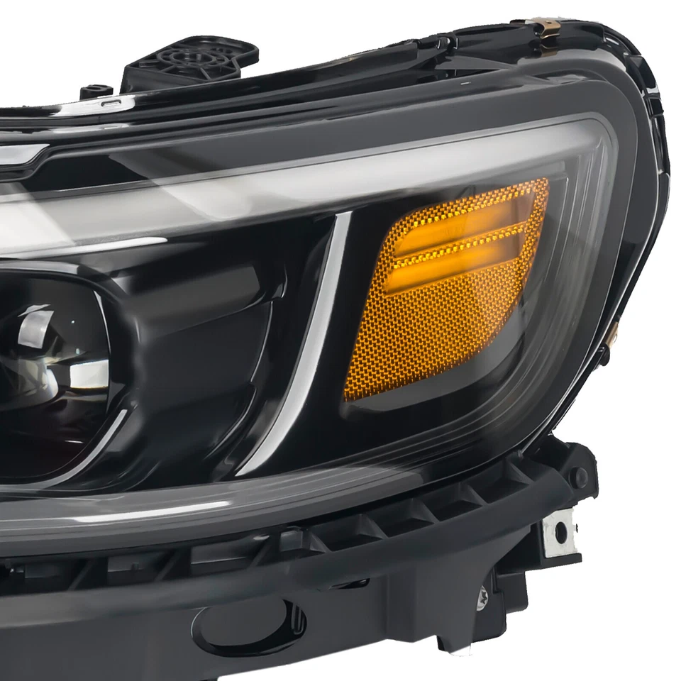 Headlight For 2019-2021 Jeep Cherokee Full LED w/ Bulbs LED DRL Driver Side Foto 4 de 4