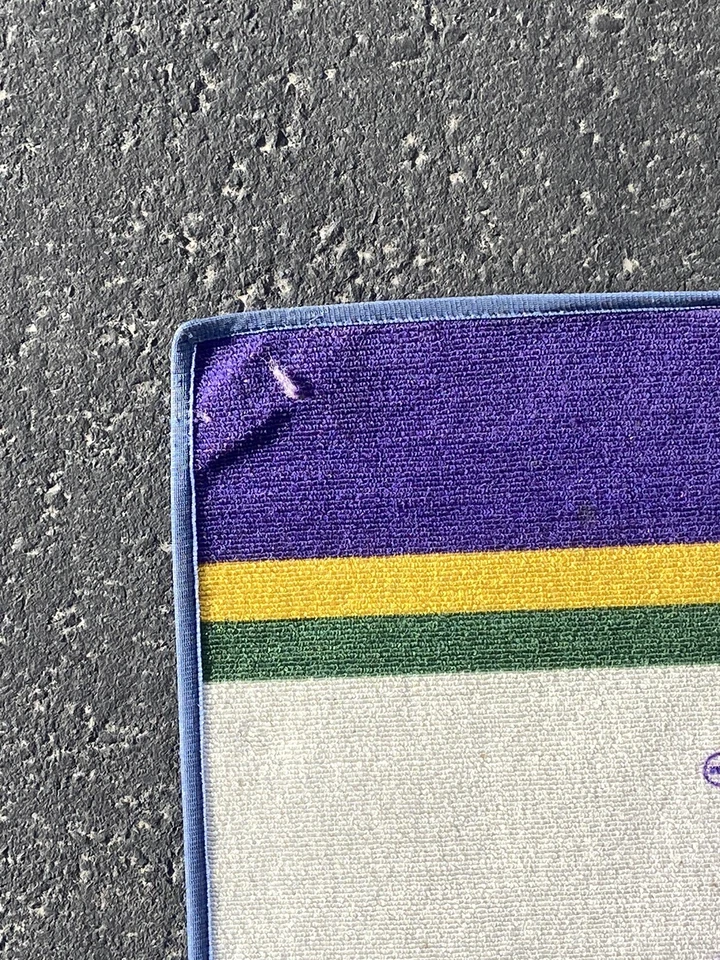 Vintage Utah Jazz NBA Rug Size 36x24 - Image 4 of 4