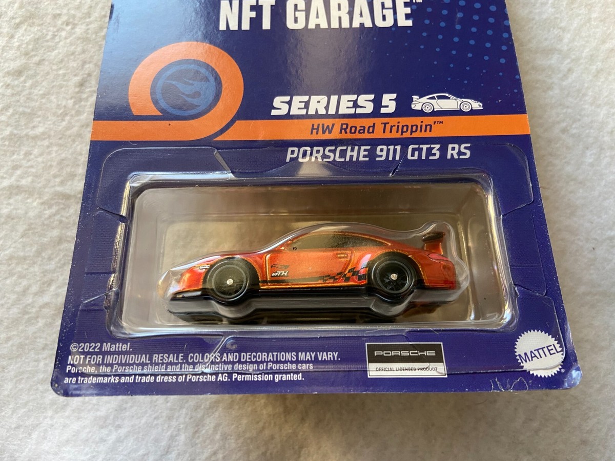 ミニカー Hot Wheels Porsche NFT 911 GT3 RS Porsche 911 GT3 RS NFTGarage Hot Wheels - Physical Hot