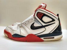 nike air flight falcon black and white