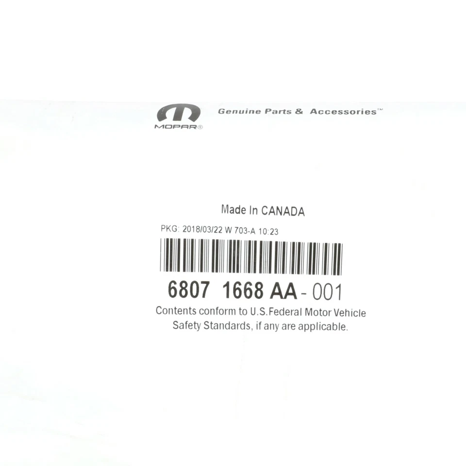 Filtro de aire Chrysler 300 y Dodge Charger Challenger 11-21 para cabina OEM NUEVO MOPAR Foto 2 de 2