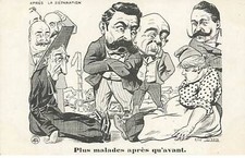 Politics - Satirical - Lion Illustrator - Sicker After Than Before - Key